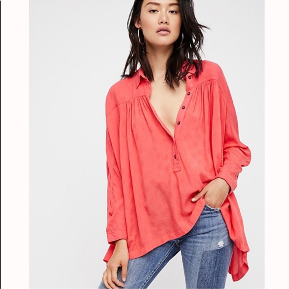 Free People Lovely Day Blouse